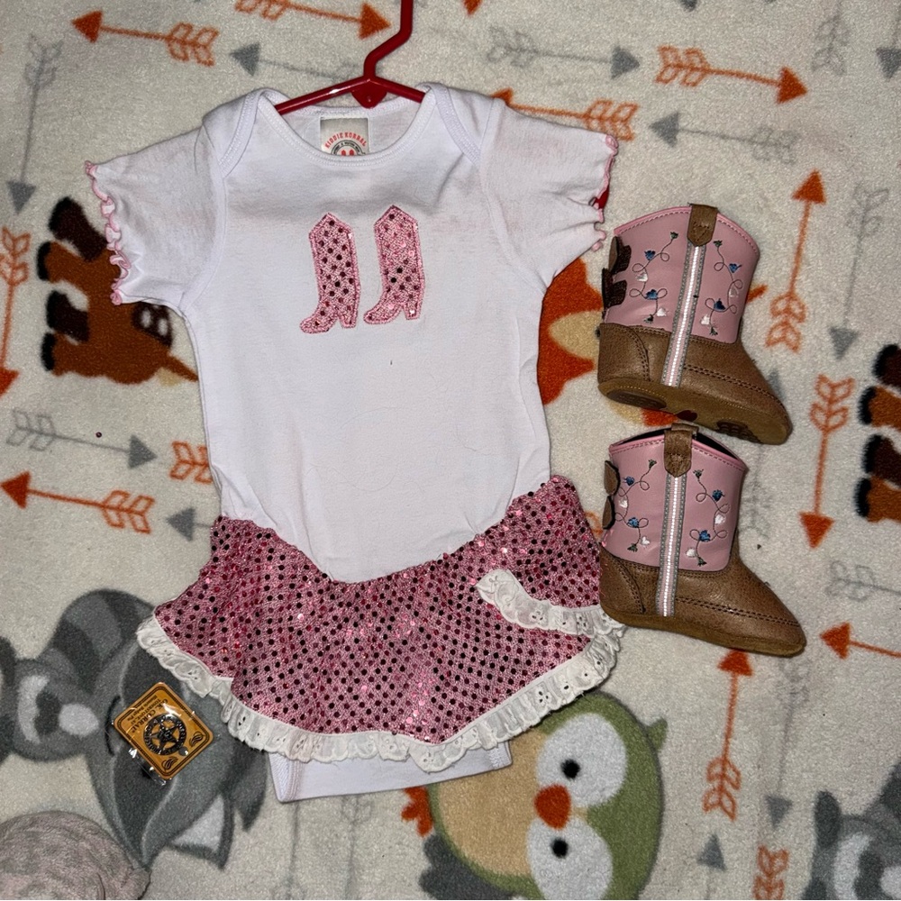 Cowgirl Outfit with Boots